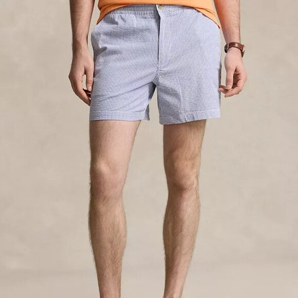 Polo Ralph Lauren Men's Size 38 Classic Fit Seersucker Shorts - Picture 2 of 11